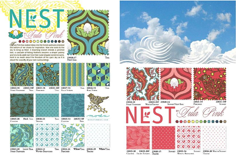 NEST Layer Cake   Jelly Roll QUILT PATTERN Easy & Fast  