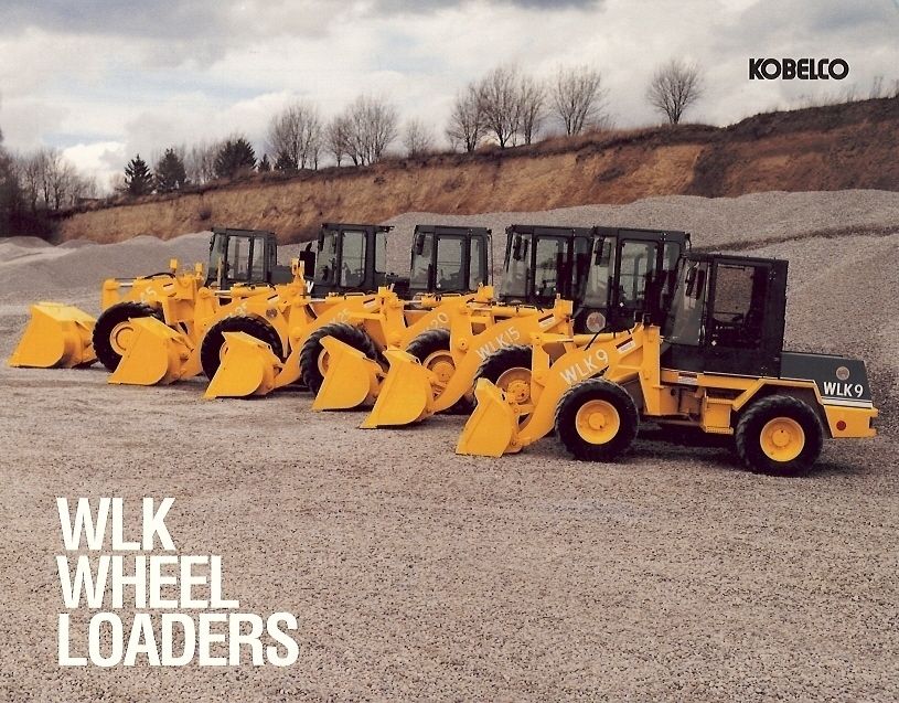 Equipment Brochure   Kobelco   WLK 9 15 20 25 35 45   Wheel Loaders 