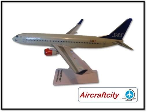   PREMIER PLANES SM737 27 SAS Airlines Model Display Plane 1/200  