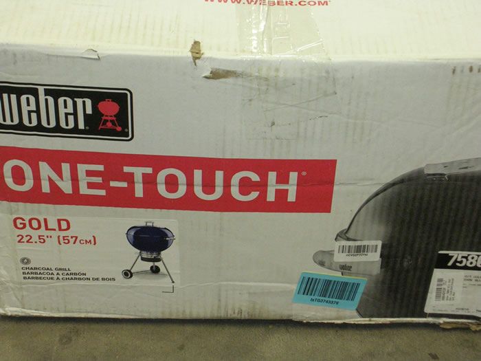 WEBER ONE TOUCH 22.5 GOLD SERIES GRILL  