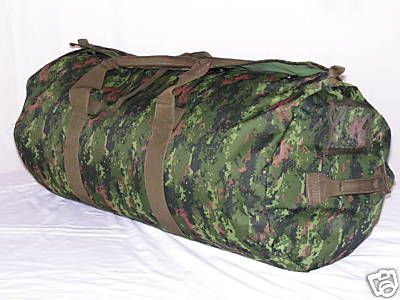Canadian Army Digital Parachute Duffle Bag  