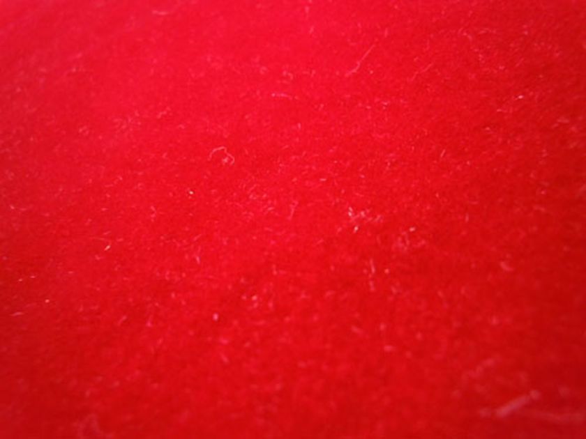 Dm55 Per Meter Red Plain Colour Velvet Sofa/Cushion Cover Fabric 
