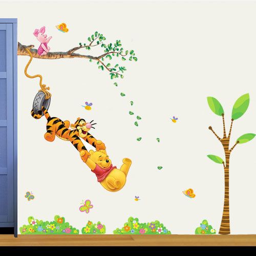 WINNIE THE POOH DECALS WALL DECOR STICKERS #242  