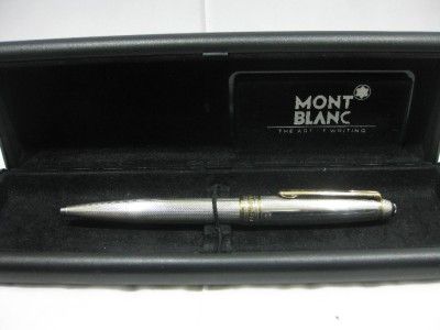 Montblanc Meisterstuck Solitaire 925 Silver No. 164 Ballpoint Pen 