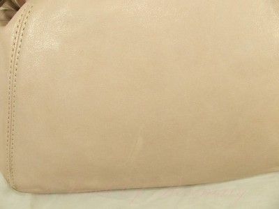 Michael Kors Waverly Leather Drawstring Tote Bag Purse Blush  