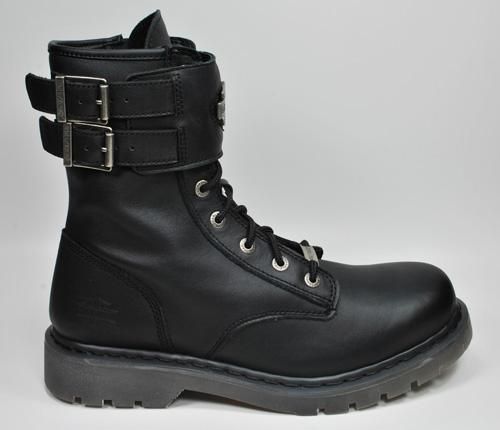   DAVIDSON Archie Black Leather Riding Boots Men Size 95099  