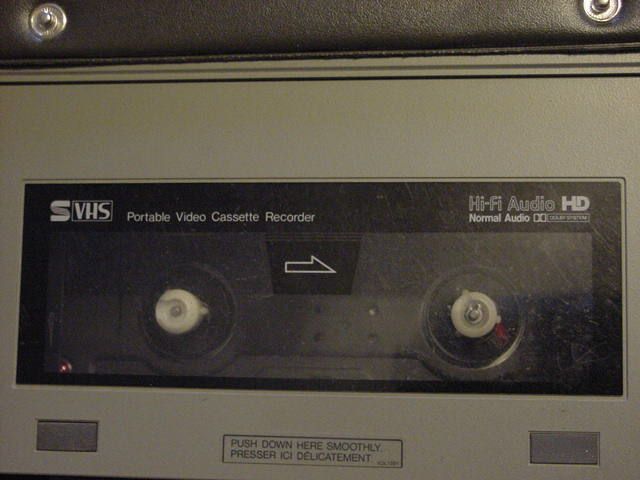 Panasonic AG 7400 Portable S VHS Recorder w/ Vinyl Case  